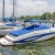 Marina with speed boat